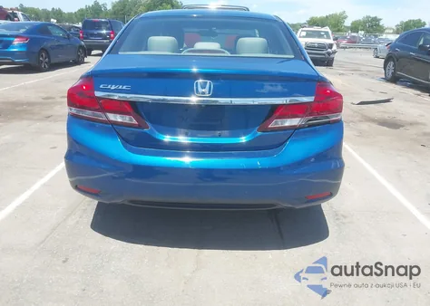 2013 Honda Civic Lx из США, поврежденный, VIN 2HGFB2F52DH525907